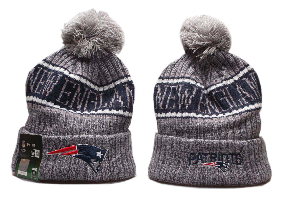 new england patriots sport pom ’47 cuff knit