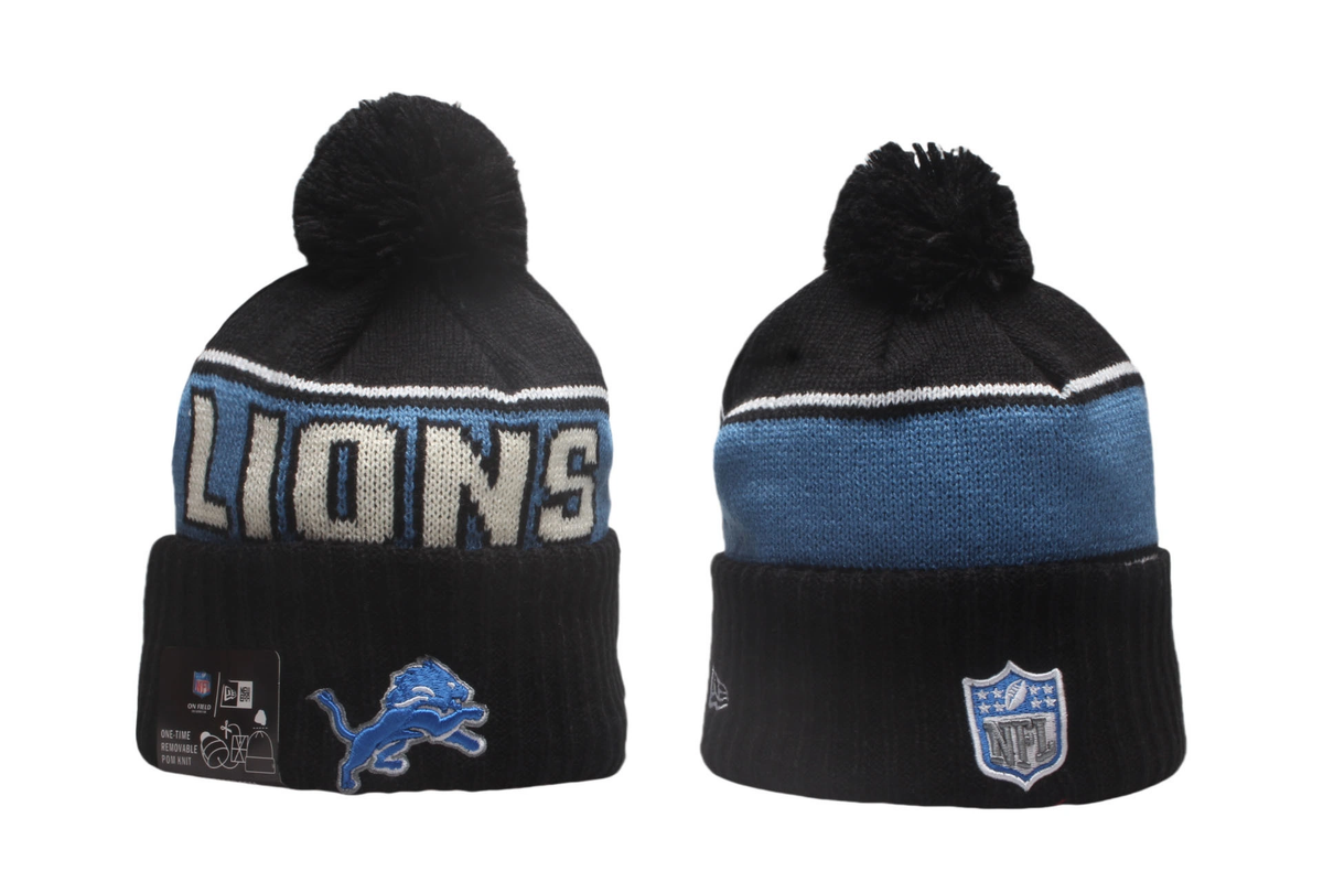 detroit lions sport pom ’47 cuff knit