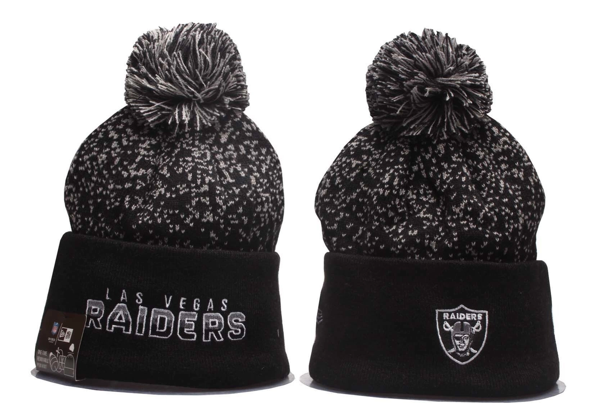las vegas raiders sport pom ’47 cuff knit