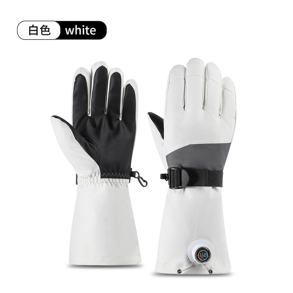 Ski Gloves Winter Warmth Cold Thickness Waterproof Outdoor Mountaineering Cycling Touchscreen Warmth Gloves Unisex