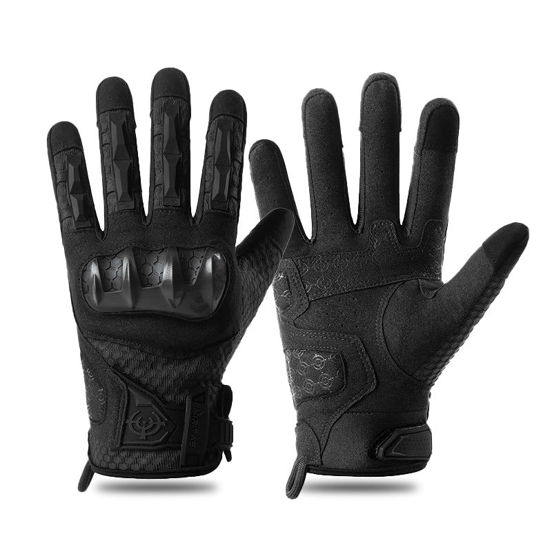 Tactical Gloves Outdoor Training Fitness Skid Resistant Hard Case Cycling Tactical Protection Climbing All Finger Gloves