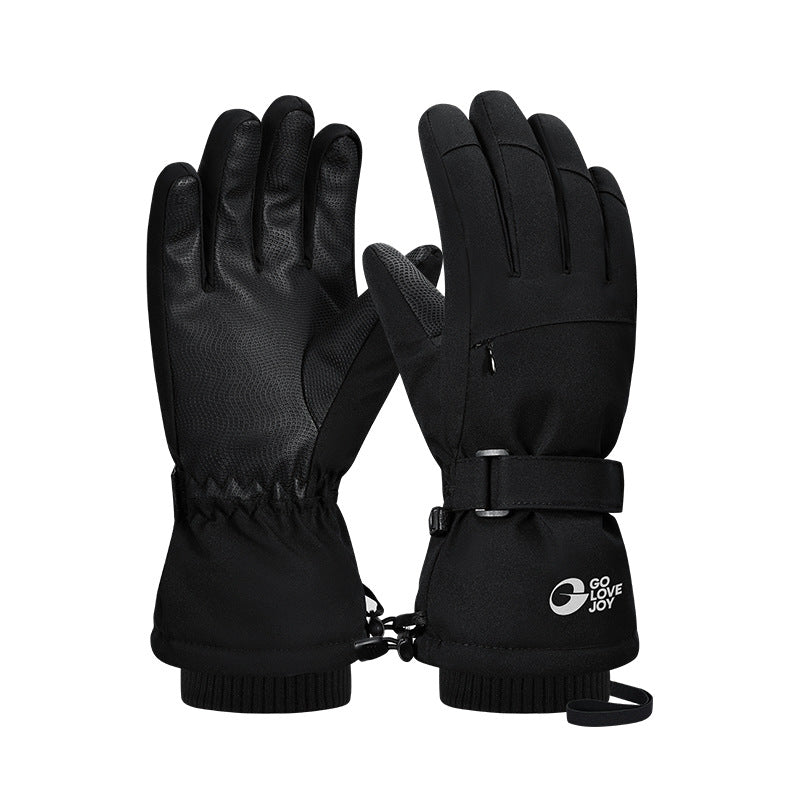 Fall/Winter Ski Gloves Men's and Women's Outdoor Sports Single Board Windproof Warm Waterproof Cycling Gloves SK43