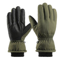 Ski Gloves Winter Unisex Outdoor Cycling Windproof Coldproof Fleece Thickened Warm Gloves Anti-slip Touchscreen Gloves