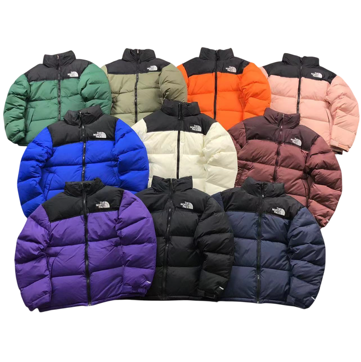 The North Face 1996 Retro Nuptse Down Jacket Orange