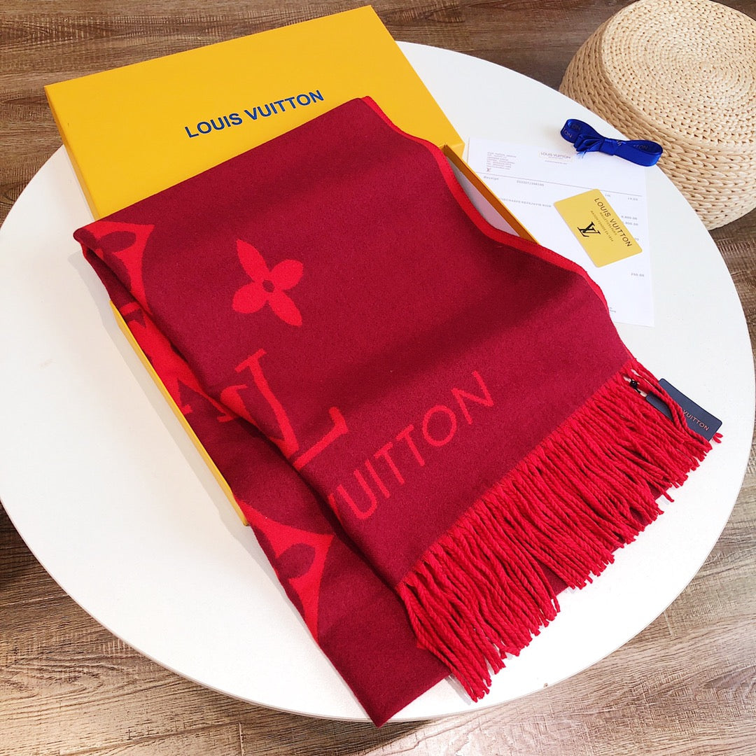 High-end, stylish rabbit hair blend scarf-9703